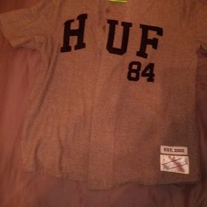HUF button up shirt